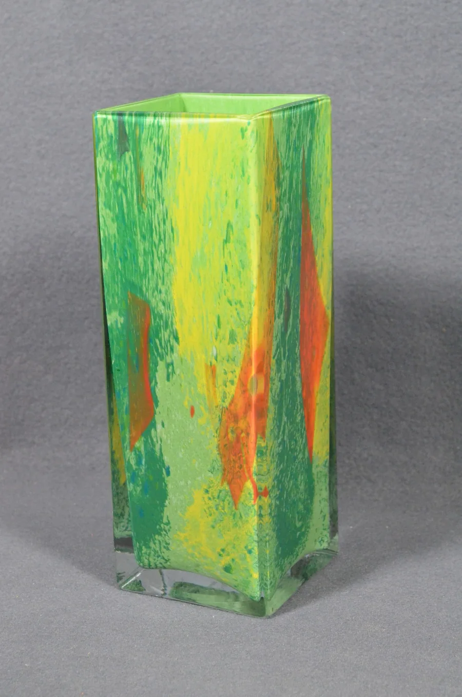 Contemporary art glass vase